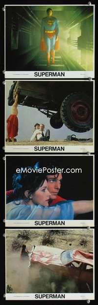 b181 SUPERMAN 4 color 8x10 movie stills '78 Christopher Reeve