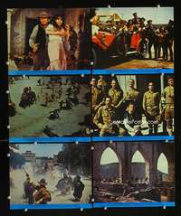 b139 WILD BUNCH 6 8x10 mini movie lobby cards '69 Sam Peckinpah classic