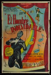 d218 JOLSON STORY Argentinean movie poster '46blackface Larry Parks!