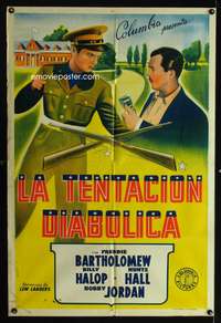 d222 JUNIOR ARMY Argentinean movie poster '42 Freddie Bartholomew