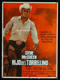 d163 JUNIOR BONNER Argentinean 21x29 movie poster '72 Steve McQueen