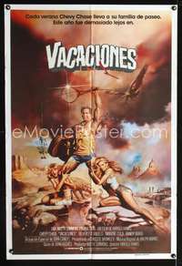 d266 NATIONAL LAMPOON'S VACATION Argentinean movie poster '83 Boris