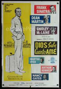 d312 SOME CAME RUNNING Argentinean movie poster '59 Frank Sinatra