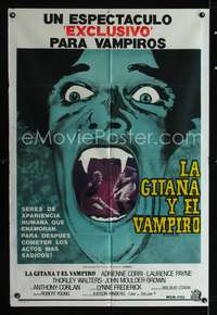 d337 VAMPIRE CIRCUS Argentinean movie poster '72 Hammer horror!