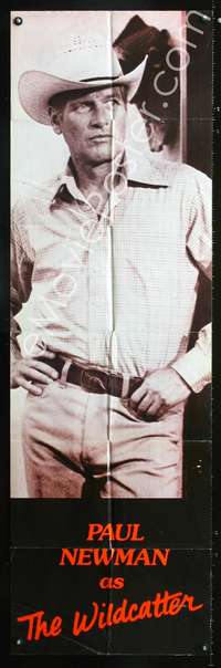 d109 POCKET MONEY door panel movie poster '72 wildcatter Paul Newman