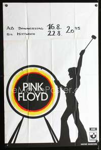 d105 PINK FLOYD French 30x46 movie poster '72 live show in Pompeii!