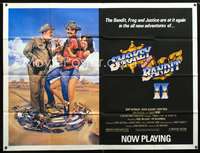 d078 SMOKEY & THE BANDIT 2 subway movie poster '80 Reynolds