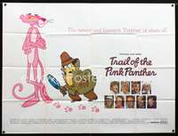 d080 TRAIL OF THE PINK PANTHER subway movie poster '82 Sellers