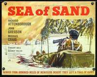 e179 DESERT PATROL English half-sheet movie poster '62 Attenborough