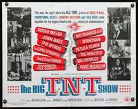 e082 BIG T.N.T. SHOW half-sheet movie poster '66 all-star rock 'n' roll!