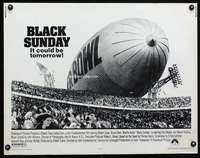 e093 BLACK SUNDAY half-sheet movie poster '77 John Frankenheimer
