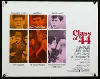 e146 CLASS OF '44 half-sheet movie poster '73 remember the first time?