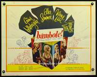 e189 DOLLS half-sheet movie poster '65 Gina Lollobrigida, Elke Sommer