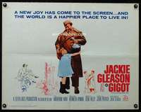 e253 GIGOT half-sheet movie poster '62 Jackie Gleason, Katherine Kath
