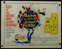 e255 GLOBAL AFFAIR half-sheet movie poster '64 Bob Hope, Yvonne De Carlo