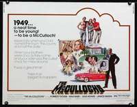 e379 McCULLOCHS half-sheet movie poster '75 AIP, Forrest Tucker, Max Baer