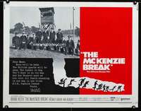 e380 McKENZIE BREAK half-sheet movie poster '71 Brian Keith, World War II