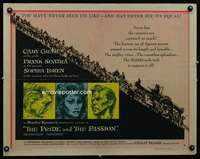 e474 PRIDE & THE PASSION style B half-sheet movie poster '57 Grant, Loren