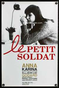 e791 LE PETIT SOLDAT Japanese movie poster R90s Jean-Luc Godard