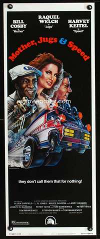 f450 MOTHER, JUGS & SPEED insert movie poster '76 Welch, Cosby, Keitel
