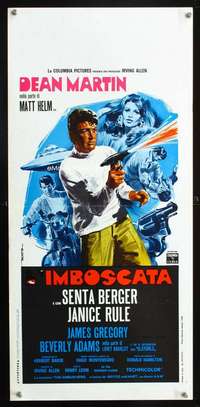 f004 AMBUSHERS Italian locandina movie poster '67 cool Deseta art!