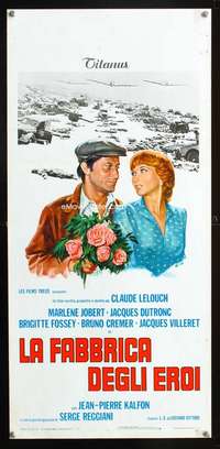 f055 GOOD & THE BAD Italian locandina movie poster '77 Claude Lelouch
