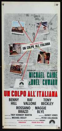 f070 ITALIAN JOB Italian locandina movie poster '69 different!