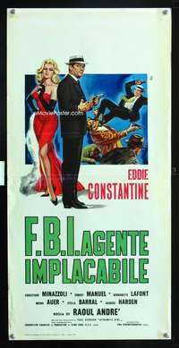 f074 LADIES FIRST Italian locandina movie poster '63 Constantine