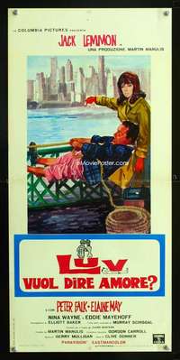 f084 LUV Italian locandina movie poster '67 Jack Lemmon, Elaine May