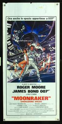 f092 MOONRAKER Italian locandina movie poster '79 James Bond!