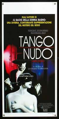 f095 NAKED TANGO Italian locandina movie poster '90 sexy image!