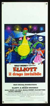 f102 PETE'S DRAGON Italian locandina movie poster '77 Walt Disney