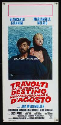 f131 SWEPT AWAY Italian locandina movie poster '78 Lina Wertmuller