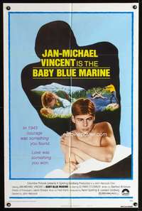 h064 BABY BLUE MARINE style B one-sheet movie poster '76 Jan-Michael Vincent