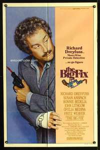 h093 BIG FIX one-sheet movie poster '78 detective Richard Dreyfuss!