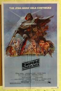 h227 EMPIRE STRIKES BACK style B 1sh movie poster '80 George Lucas