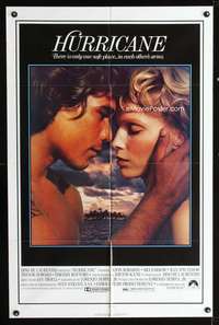 h343 HURRICANE one-sheet movie poster '79 Jason Robards, Mia Farrow