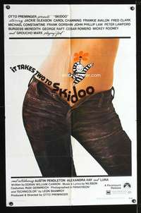h614 SKIDOO one-sheet movie poster '69 Otto Preminger, drug comedy!