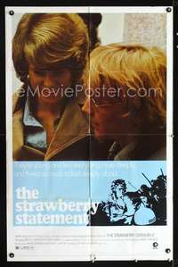 h642 STRAWBERRY STATEMENT style B one-sheet movie poster '70 Davison, Darby