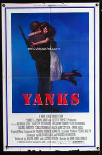h734 YANKS one-sheet movie poster '79 Richard Gere, Vanessa Redgrave