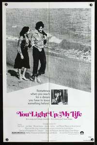 h739 YOU LIGHT UP MY LIFE one-sheet movie poster '77 Didi Conn, Joe Brooks