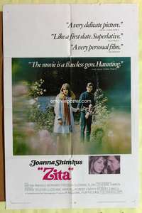 h746 ZITA one-sheet movie poster '68 Joanna Shimkus, French romance!