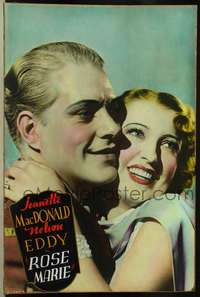 k067 ROSE MARIE Forty by Sixty movie poster '36 MacDonald & Eddy close up!