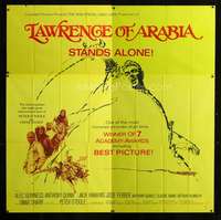 k016 LAWRENCE OF ARABIA six-sheet movie poster R70 David Lean classic!