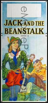 k051 JACK & THE BEANSTALK stage play English three-sheet movie poster '30s