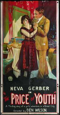 k042 PRICE OF YOUTH English three-sheet movie poster '22 art of Neva Gerber!