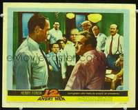 m217 12 ANGRY MEN movie lobby card #8 '57 Lee J. Cobb, Henry Fonda