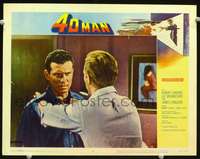 m223 4D MAN movie lobby card #3 '59 great special effects image!
