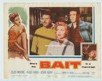 m247 BAIT movie lobby card '54 sexiest bad girl Cleo Moore!