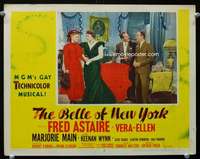 m256 BELLE OF NEW YORK movie lobby card #2 '52Fred Astaire,Vera-Ellen